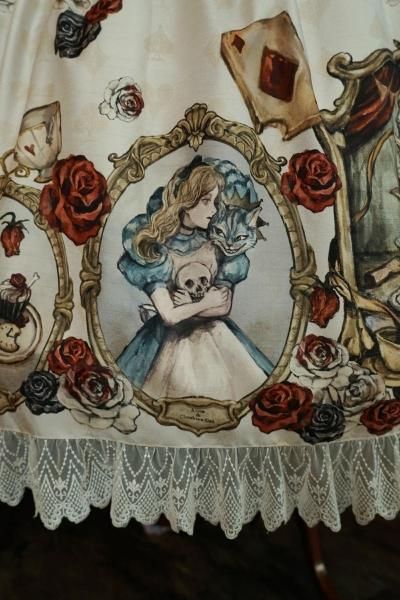 Madhatter's Tea Party ・まくら くらまコラボ ドレス(白) 【12 Madhatter's Tea Party ・まくら くらまコラボ ドレス(白) 【12
