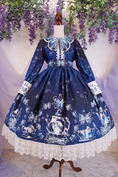 Moonlight Tea Party・Spinコラボ ワンピース【12月末～1月上旬