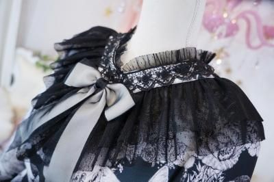 Le cha mignon ワンピース(黒)【2月中旬~2月下旬より随時発送 Le cha mignon ワンピース(黒)【2月中旬~2月下旬より随時発送