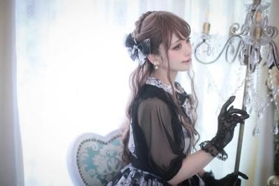 ルシファーブラウス M  Princess Alice 新品未使用 ルルーチュ&アリス クリップセット（黒）【8月末より随時発送