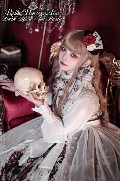 エリサさんの南国ロイヤルタオルケット 白恋サクラ*グラム C94グッズ Dark Alice Tea Party・まくら くらまコラボ ボンネット風
