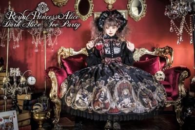 Dark Alice Tea Party・まくら くらまコラボ パーカー【12月下旬
