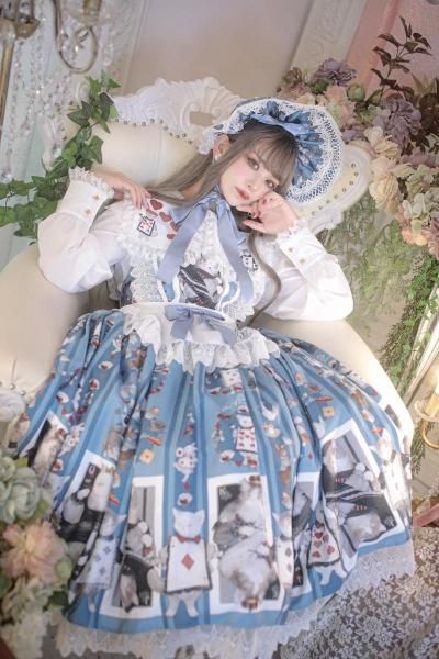 Cat in Wonderland ねこ助コラボ ボンネット風エリザベスカラー