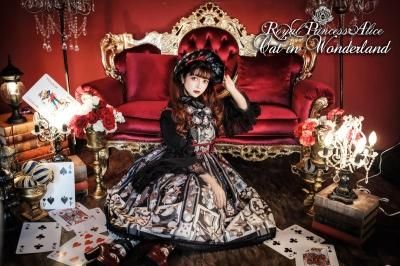Cat in Wonderland ねこ助コラボ ドレス（黒）【1月下旬より随時