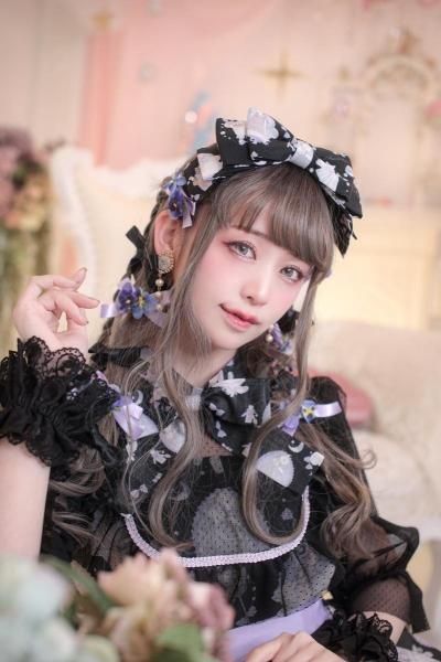Cosme Cat ねこ助コラボ ワンピース (ブラック）【5月末より随時