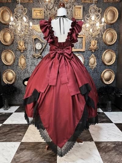 Lucifer 三原ミツカズ&ラパラビコラボ 11wayドレス（ボルドー