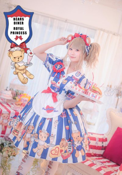 Teddy Bears Diner・城咲ロンドン&関西モデルズコラボ クマ耳付き