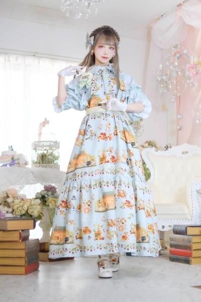 森のパン屋さん tonoコラボ ワンピース （ミント）【7月末~8月上旬より