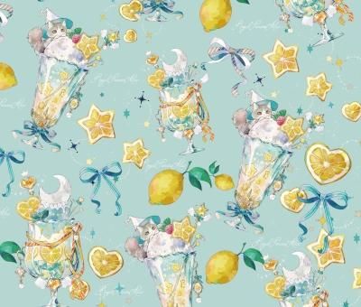 Lemon Float Spinコラボ ジャンパースカート（ミント）【8月上旬