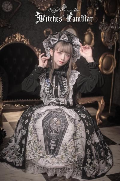 Cat in Wonderland ねこ助コラボ ドレス（黒）【1月下旬より随時