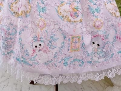 【mm】 Princess Alice ジャンパースカート Royal Princess Alice / ショコラ キャットジャンパースカート