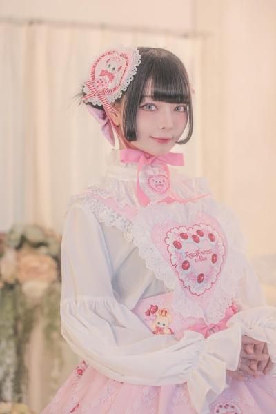 ショコラ キャット・飴ノ森ふみかコラボ ジャンパースカート（ピンク