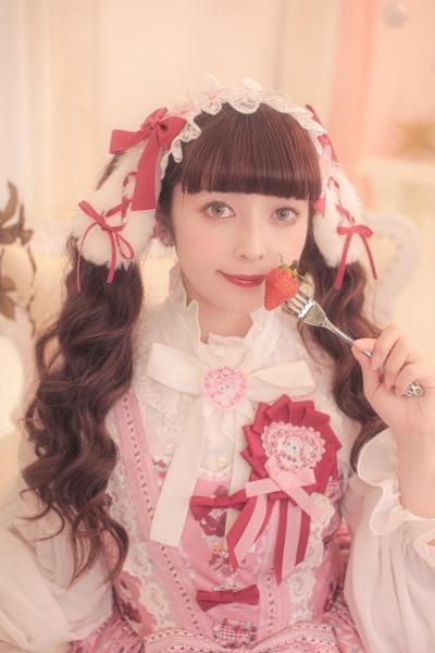 Strawberry Sweets・飴ノ森ふみかコラボ ロップイヤーヘッド