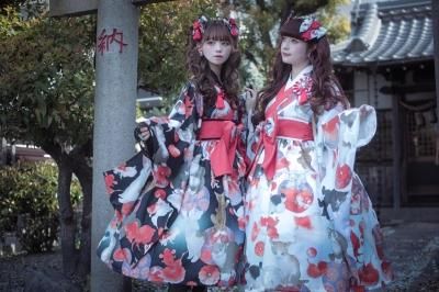 ねこねこ様　御専用　ドレス 涼風金魚猫 ねこ助コラボ ドレス（白）【7月中旬より随時発送