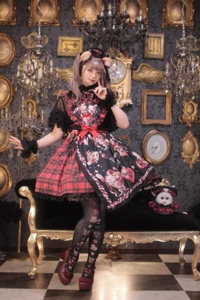 赤いジャンパスカート一点 美品