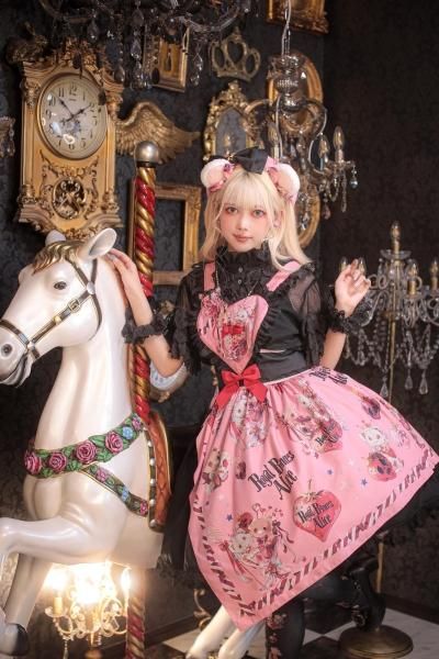 【タイムセール】Masquerade ドロリス SR2枚まとめ売り Skull Psycho Strawberry Spinコラボ ジャンパースカート