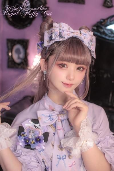 ☆こうぴ☆　Fluffy Kittensワンピース+カチューシャ/ロイプリ ☆こうぴ様専用☆ Fluffy Kittensワンピース+カチューシャ