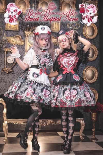 アリス飴様 Sweet Hospital Nurse飴ノ森ふみかコラボ ハート眼帯【9月末より随時