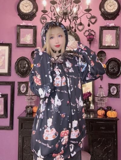 Magical Sugar Halloween beco+81コラボ パーカー（黒）【10月