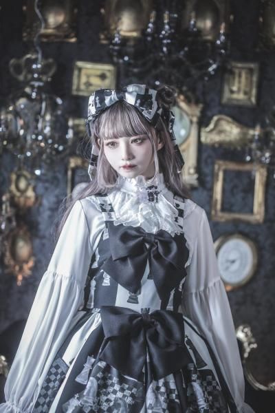 Chess Board Cat・tonoコラボ ジャンパースカート【3月末から Chess Board Cat・tonoコラボ ジャンパースカート【3月末から