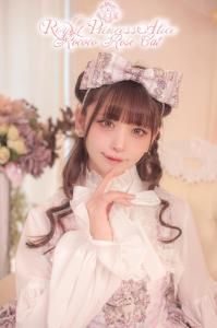 Rococo Rose Cat カチューシャ（ピンク）【4月中旬より随時発送