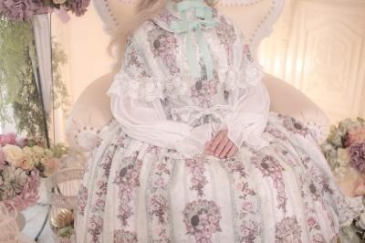 Rococo Rose Cat ケープ（ミント）【4月中旬より随時発送