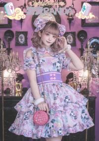 我愛PANDA 飴ノ森ふみかコラボ オーバーニー（白）【8月頃より