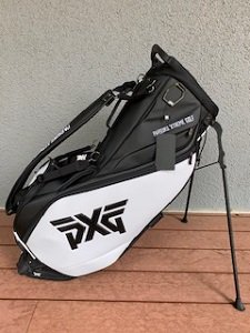 PXG HYBRID STAND BAG WHITE＆BLACK - 代官山ゴルフ倶楽部 オンライン