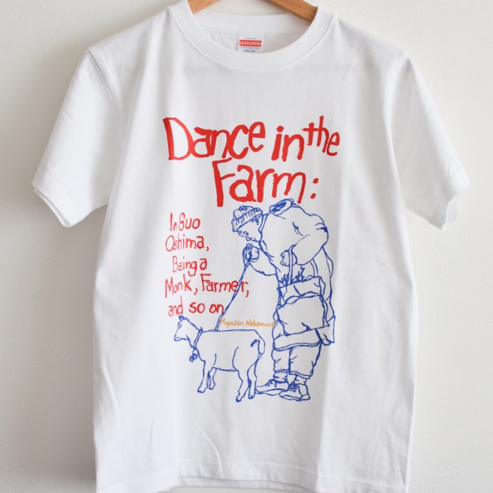 Tim Kerrデザイン ダンス イン ザ ファーム 刊行記念tシャツ 原画バージョン Yorimichi Bazar