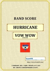 VOW WOW (バウワウ) / HURRICANE バンド・スコア(TAB譜) 楽譜 from68