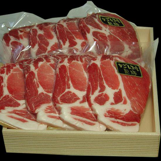 鹿児島県産黒豚ロース 100g×8枚 - 至福の味をお届けします 肉のツツミ