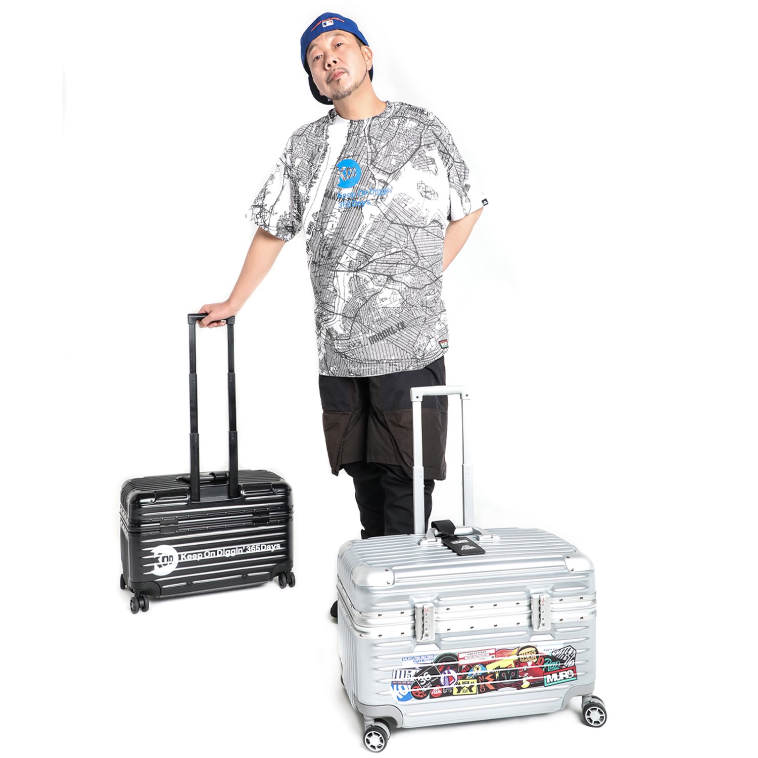 DJ MURO EMMISION KOD-NYC ROLLING LUGGAGE-