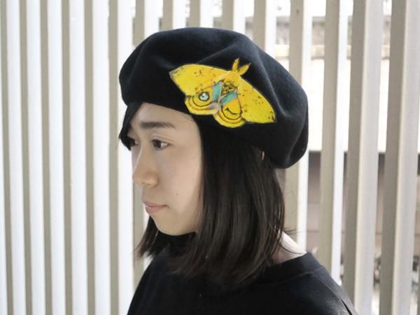 Fish Born Chips ベレー帽 Fish Born Chips ベレー帽