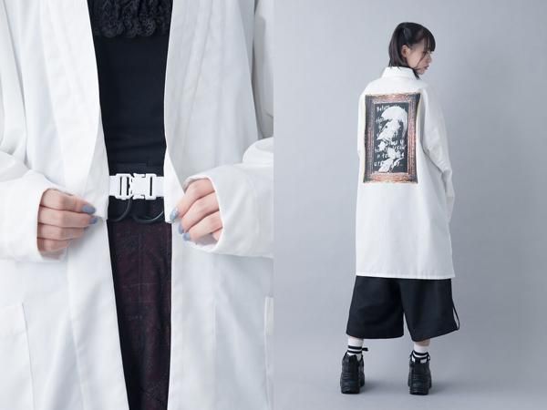 niitu×Fish Born Chipsコラボ受注予約商品】キモノ白衣 ( 武装