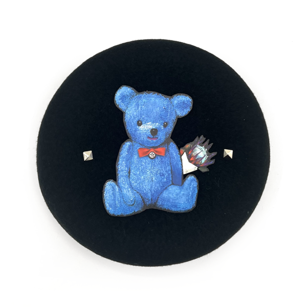 teddy bear +01 BLUE / BERET