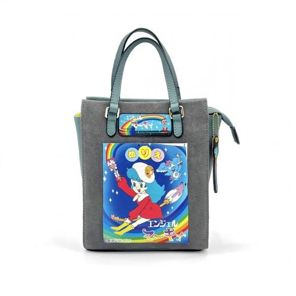 LEATHER SQUARE BAG / 󥸥ޡ blue