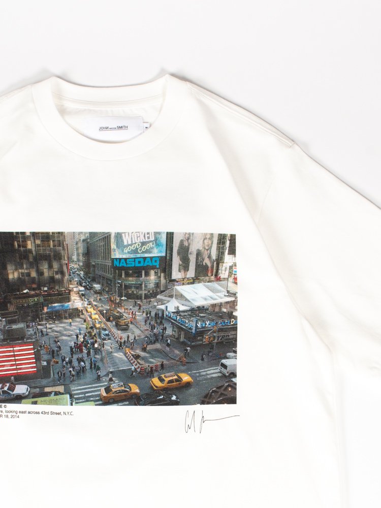 John Mason Smith ジョンメイソンスミスtimes Square S S T Shirt