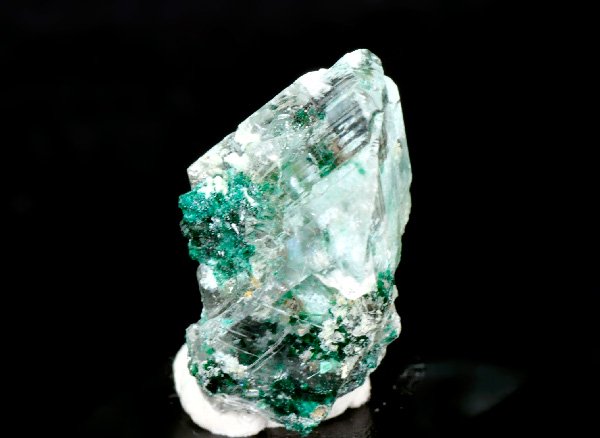 原石<br>クリソコラオンセレナイトの結晶<br>メキシコ産