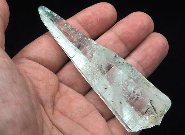 水晶ポイント 水晶 ダブルポイント[t223-2713]