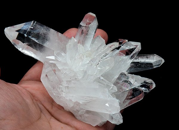 原石<br>美しすぎるレインボー水晶のクラスター<br>ブラジル・ミナスジェライス州ゼカ・ヂ・ソウザ鉱山産