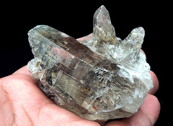 希少原石<br>ガネッシュヒマール 水晶のクラスター<br>ネパール・ラパ産