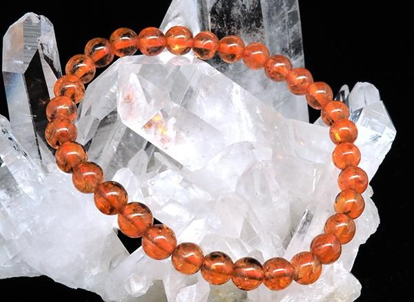 ☆インペリアルトパーズ 5.8ミリ珠 ブレス⑦(SA+)