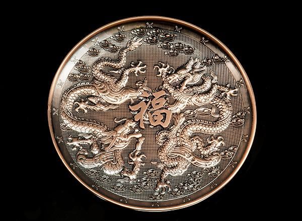 龍神お香受け皿(真鍮製) - 吉祥寺の天然石のお店『Seven Wishes』