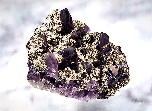 レア♡水晶♡パイライト♡アメジスト共生クラスターNo.1931 レア♡水晶♡パイライト♡アメジスト共生クラスターNo.1931