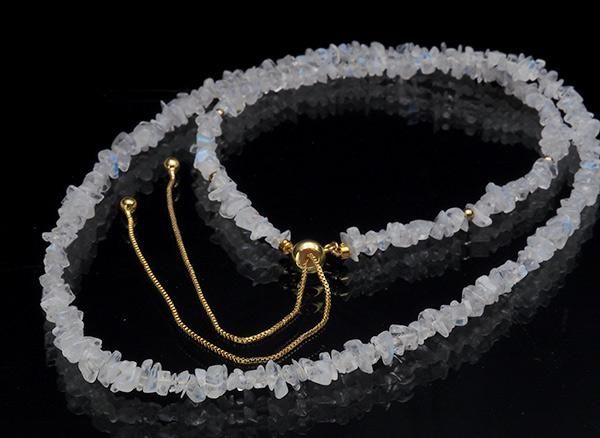 でんちゃん　大粒ヘミモルファイトのマクラメネックレス 誕生石対応】 “Wonder dog” シルバーネックレス【MIP1170WEB】