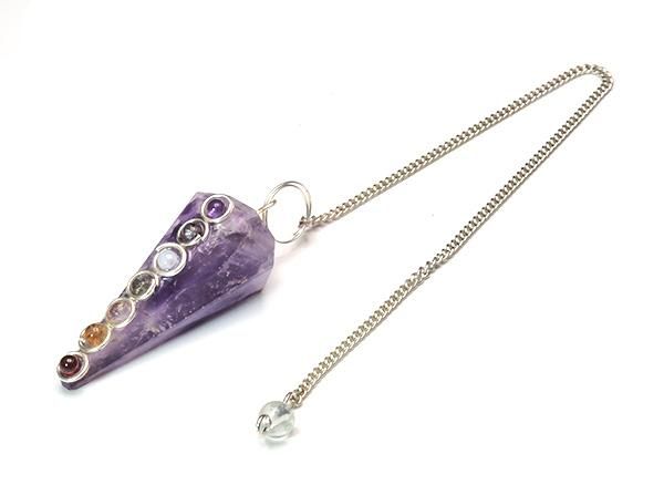 <img class='new_mark_img1' src='https://img.shop-pro.jp/img/new/icons1.gif' style='border:none;display:inline;margin:0px;padding:0px;width:auto;' />★原石<br>セブンチャクラ・アメジスト・ペンデュラム<br>ブラジル産